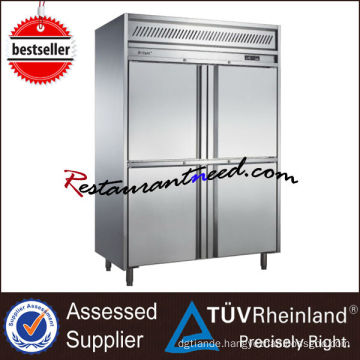 R021 Fancooling 4 Door Commercial Refrigerator / Deep Freezer